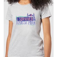 Jurassic Park I Survived Jurassic Park Women's T-Shirt - Grey - M, Gray
Jurassic Park I Survived Jurassic Park Women's T-Shirt - Grey - M, Gray