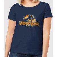 Jurassic Park Logo Tropical Women's T-Shirt - Navy - L, Blue
Jurassic Park Logo Tropical Women's T-Shirt - Navy - L, Blue