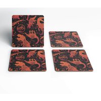Jurassic Park Dinosaur Pattern Coaster Set
Jurassic Park Dinosaur Pattern Coaster Set
