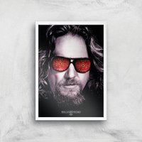 The Big Lebowski Giclee Art Print - A4 - White Frame, Multi
The Big Lebowski Giclee Art Print - A4 - White Frame, Multi