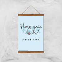 Friends How You Doin' Giclee Art Print - A3 - Wooden Hanger, Multi
Friends How You Doin' Giclee Art Print - A3 - Wooden Hanger, Multi
