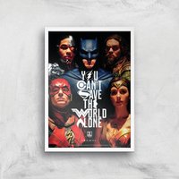 DC Justice League Giclee Art Print - A4 - White Frame, Multi
DC Justice League Giclee Art Print - A4 - White Frame, Multi