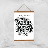 Friends We Were On A Break Giclee Art Print - A3 - Wooden Hanger, Multi
Friends We Were On A Break Giclee Art Print - A3 - Wooden Hanger, Multi