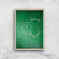 Harry Potter Slytherin Giclee Art Print - A3 - Wooden Frame, Multi
Harry Potter Slytherin Giclee Art Print - A3 - Wooden Frame, Multi