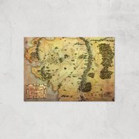 Lord Of The Rings Map Giclee Art Print - A4 - Print Only, Multi
Lord Of The Rings Map Giclee Art Print - A4 - Print Only, Multi