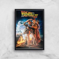 Back To The Future Part 3 Giclee Art Print - A3 - Black Frame, Multi
Back To The Future Part 3 Giclee Art Print - A3 - Black Frame, Multi