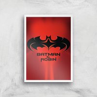 Batman & Robin Giclee Art Print - A4 - White Frame, Multi
Batman & Robin Giclee Art Print - A4 - White Frame, Multi
