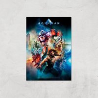 DC Aquaman Giclee Art Print - A4 - Print Only, Multi
DC Aquaman Giclee Art Print - A4 - Print Only, Multi