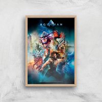 DC Aquaman Giclee Art Print - A4 - Wooden Frame, Multi
DC Aquaman Giclee Art Print - A4 - Wooden Frame, Multi