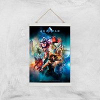 DC Aquaman Giclee Art Print - A3 - White Hanger, Multi
DC Aquaman Giclee Art Print - A3 - White Hanger, Multi