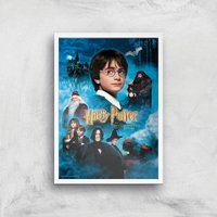 Harry Potter and the Philosopher's Stone Giclee Art Print - A2 - White Frame, Multi
Harry Potter and the Philosopher's Stone Giclee Art Print - A2 - White Frame, Multi