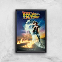Back To The Future Part 1 Giclee Art Print - A4 - Black Frame, Multi
Back To The Future Part 1 Giclee Art Print - A4 - Black Frame, Multi