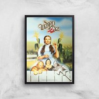The Wizard Of Oz Giclee Art Print - A4 - Black Frame, Multi
The Wizard Of Oz Giclee Art Print - A4 - Black Frame, Multi