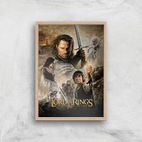 Lord Of The Rings: The Return Of The King Giclee Art Print - A4 - Wooden Frame, Multi
Lord Of The Rings: The Return Of The King Giclee Art Print - A4 - Wooden Frame, Multi