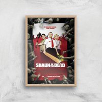 Shaun Of The Dead Giclee Art Print - A3 - Wooden Frame, Multi
Shaun Of The Dead Giclee Art Print - A3 - Wooden Frame, Multi