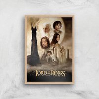 Lord Of The Rings: The Two Towers Giclee Art Print - A4 - Wooden Frame, Multi
Lord Of The Rings: The Two Towers Giclee Art Print - A4 - Wooden Frame, Multi