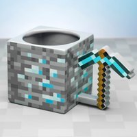Minecraft Pickaxe Oversized Mug
Minecraft Pickaxe Oversized Mug