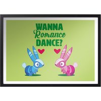 Viva Piñata Wanna Romance Dance Rabbit Art Print Giclee Art Print - A4 - Black Frame, Multi
Viva Piñata Wanna Romance Dance Rabbit Art Print Giclee Art Print - A4 - Black Frame, Multi