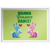 Viva Piñata Wanna Romance Dance Rabbit Art Print Giclee Art Print - A3 - White Frame, Multi
Viva Piñata Wanna Romance Dance Rabbit Art Print Giclee Art Print - A3 - White Frame, Multi