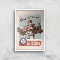 Transformers Join The Team Art Print - A4 - White Frame, Multi
Transformers Join The Team Art Print - A4 - White Frame, Multi