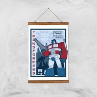 Transformers One Shall Stand Poster Art Print - A3 - Wooden Hanger, Multi
Transformers One Shall Stand Poster Art Print - A3 - Wooden Hanger, Multi