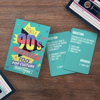Totally 90s Trivia Cards
Totally 90s Trivia Cards