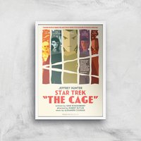 The Cage Giclee - A4 - White Frame, Multi
The Cage Giclee - A4 - White Frame, Multi