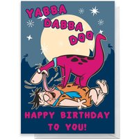 Flintstones Happy Birthday Greetings Card - Giant Card
Flintstones Happy Birthday Greetings Card - Giant Card