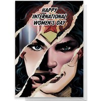 Wonder Woman International Women's Day Greetings Card - Large Card
Wonder Woman International Women's Day Greetings Card - Large Card