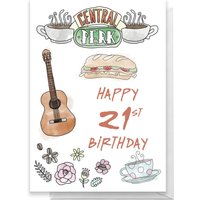 Friends Birthday 21st Greetings Card - Large Card
Friends Birthday 21st Greetings Card - Large Card