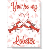 Friends Valentine's Lobster Greetings Card - Giant Card
Friends Valentine's Lobster Greetings Card - Giant Card