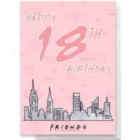 Friends Birthday 18th Greetings Card - Standard Card
Friends Birthday 18th Greetings Card - Standard Card