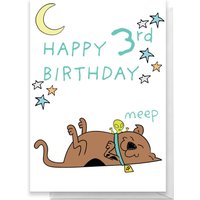 Scooby Doo 3rd Birthday Greetings Card - Standard Card
Scooby Doo 3rd Birthday Greetings Card - Standard Card