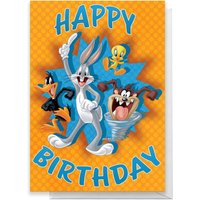 Looney Tunes Group Happy Birthday Greetings Card - Standard Card
Looney Tunes Group Happy Birthday Greetings Card - Standard Card