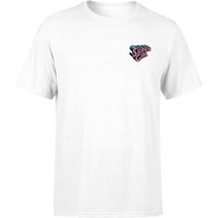 DC Super Girl Embroidered Unisex T-Shirt - White - S
DC Super Girl Embroidered Unisex T-Shirt - White - S
