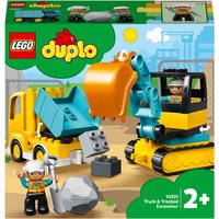 LEGO DUPLO Town: Truck & Tracked Excavator Toy (10931)
LEGO DUPLO Town: Truck & Tracked Excavator Toy (10931)