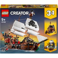 LEGO Creator: 3 in 1 Pirate Ship Toy Set (31109)
LEGO Creator: 3 in 1 Pirate Ship Toy Set (31109)