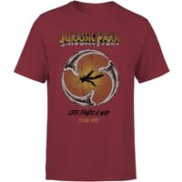 Jurassic Park Life Finds A Way Tour Unisex T-Shirt - Burgundy - M
Jurassic Park Life Finds A Way Tour Unisex T-Shirt - Burgundy - M