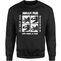 Jurassic Park The Faces Sweatshirt - Black - L
Jurassic Park The Faces Sweatshirt - Black - L