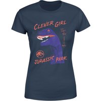 Jurassic Park Life Finds A Way Raptor Women's T-Shirt - Navy - S, Blue
Jurassic Park Life Finds A Way Raptor Women's T-Shirt - Navy - S, Blue