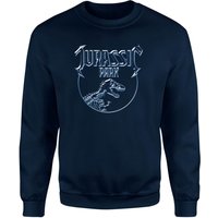 Jurassic Park Logo Metal Sweatshirt - Navy - XL, Blue
Jurassic Park Logo Metal Sweatshirt - Navy - XL, Blue
