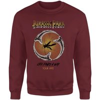 Jurassic Park Life Finds A Way Tour Sweatshirt - Burgundy - XXL
Jurassic Park Life Finds A Way Tour Sweatshirt - Burgundy - XXL