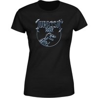 Jurassic Park Logo Metal Women's T-Shirt - Black - XXL
Jurassic Park Logo Metal Women's T-Shirt - Black - XXL