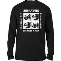 Jurassic Park The Faces Unisex Long Sleeved T-Shirt - Black - M
Jurassic Park The Faces Unisex Long Sleeved T-Shirt - Black - M