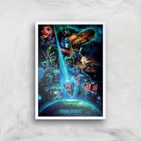 Transformers Earthrise A2 Giclee Art Print - A2 - White Frame, Multi
Transformers Earthrise A2 Giclee Art Print - A2 - White Frame, Multi