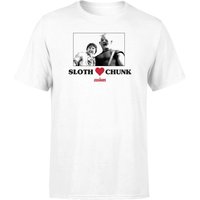 The Goonies Sloth Love Chunk Men's T-Shirt - White - XXL
The Goonies Sloth Love Chunk Men's T-Shirt - White - XXL