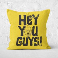 The Goonies Hey You Guys! Square Cushion - 60x60cm - Soft Touch
The Goonies Hey You Guys! Square Cushion - 60x60cm - Soft Touch