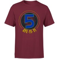 Power Rangers Alpha-5 Logo Men's T-Shirt - Burgundy - S
Power Rangers Alpha-5 Logo Men's T-Shirt - Burgundy - S