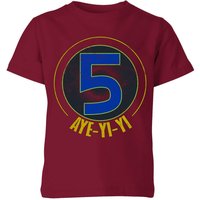 Power Rangers Alpha-5 Logo Kids' T-Shirt - Burgundy - 11-12 Years
Power Rangers Alpha-5 Logo Kids' T-Shirt - Burgundy - 11-12 Years
