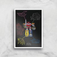Power Rangers Megazord Giclee Print Giclee Art Print - A4 - White Frame, Multi
Power Rangers Megazord Giclee Print Giclee Art Print - A4 - White Frame, Multi